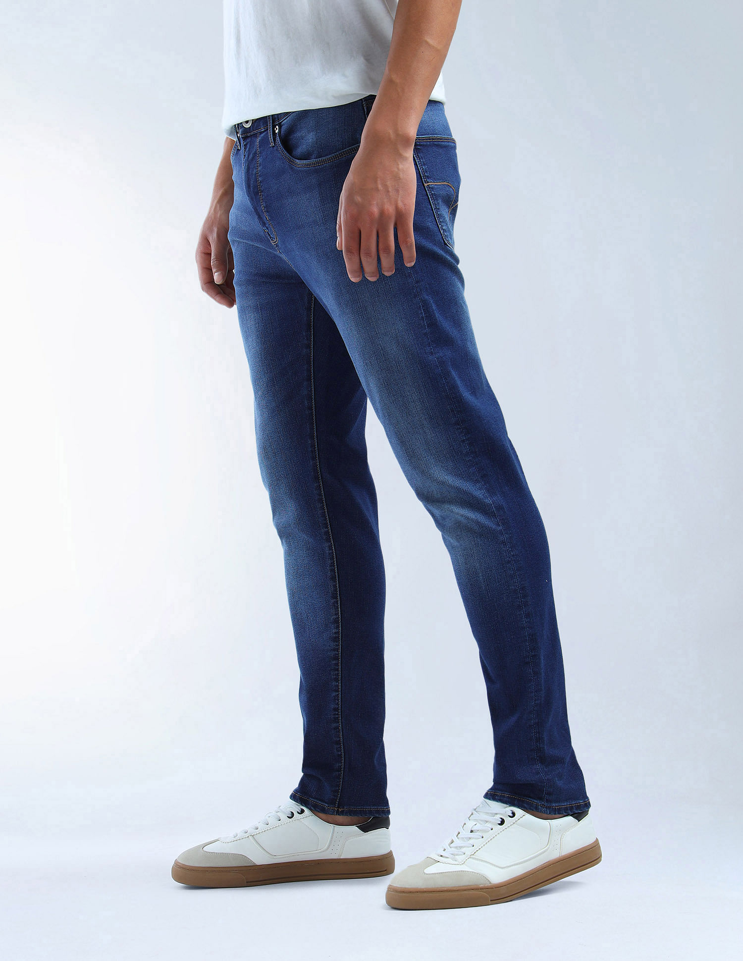 Flying Machine Slash Slim Tapered Fit F-Lite Jeans