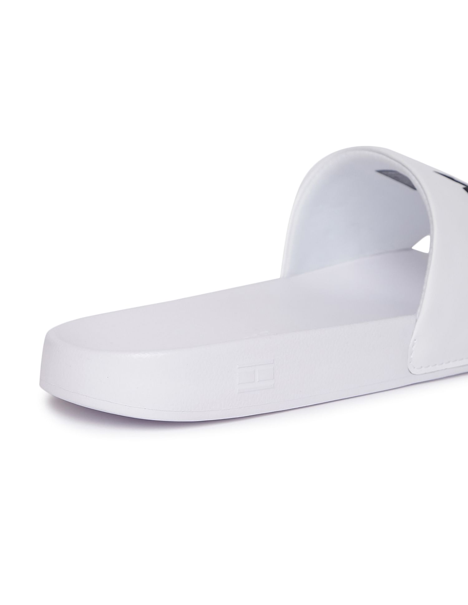 Tommy hilfiger slides hot sale mens white