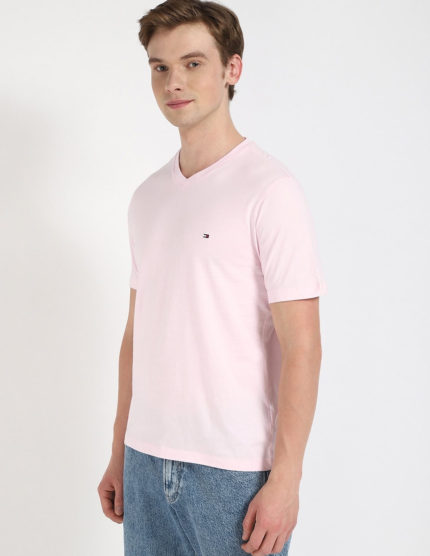 Tommy Hilfiger Solid Regular Fit T-shirt