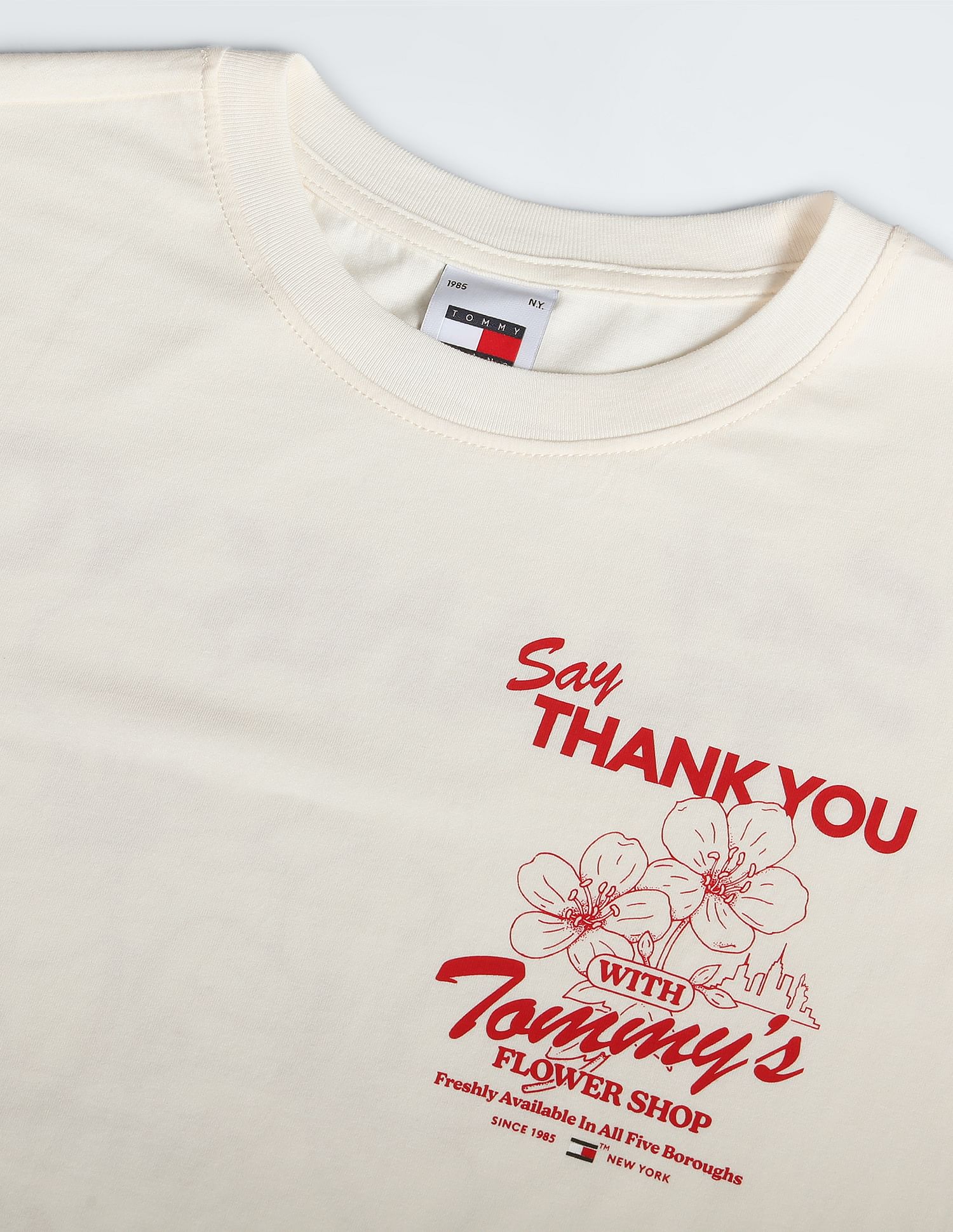 Buy Tommy Hilfiger Sustainable Relaxed Fit Novelty T Shirt NNNOW