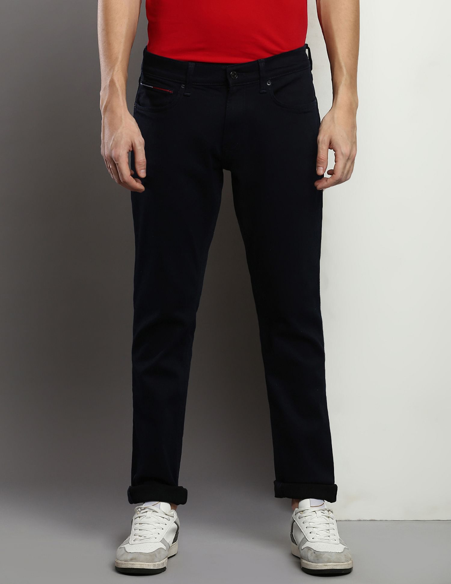 Tommy Hilfiger Slim Fit Rinsed Jeans