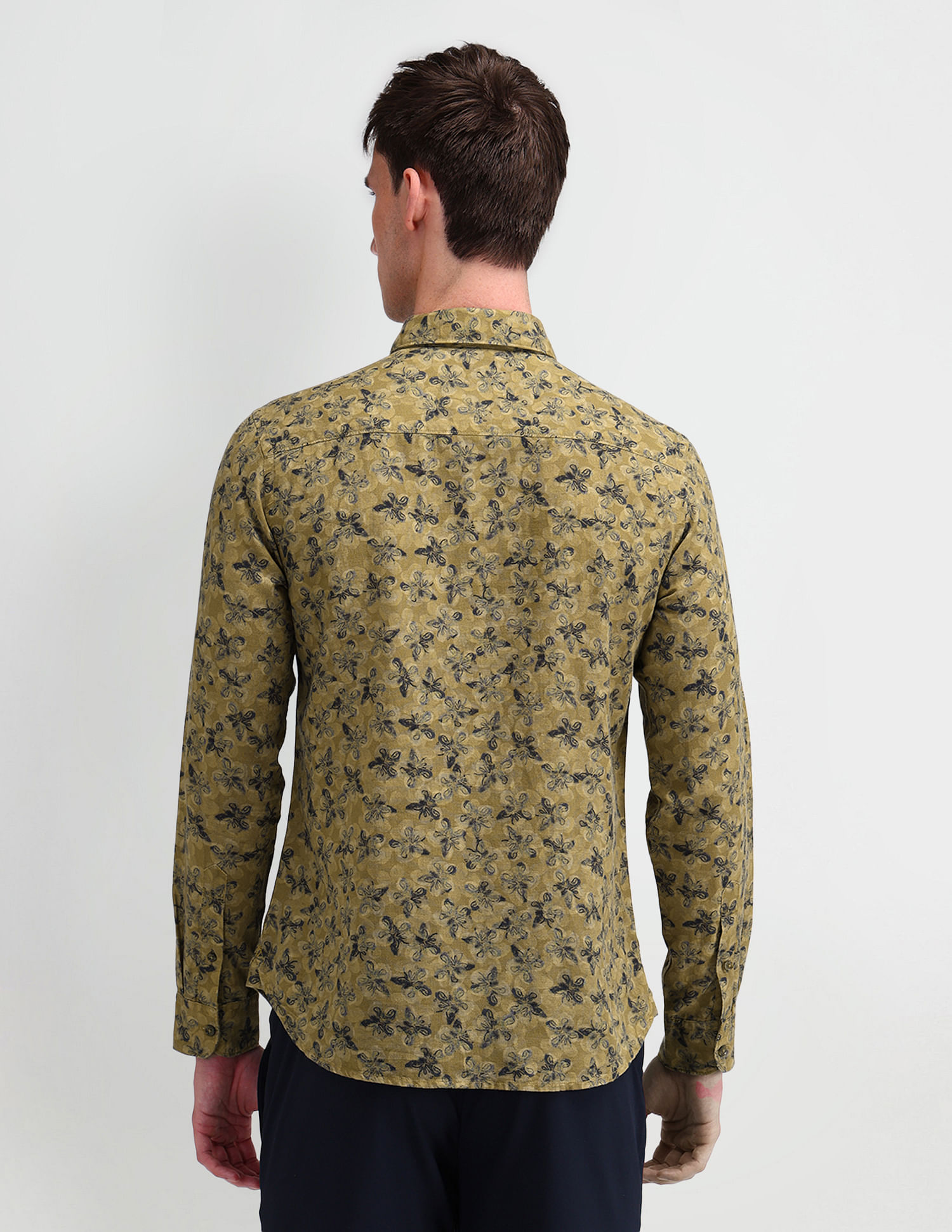 U.S. Polo Assn. Denim Co. Slim Fit Floral Shirt