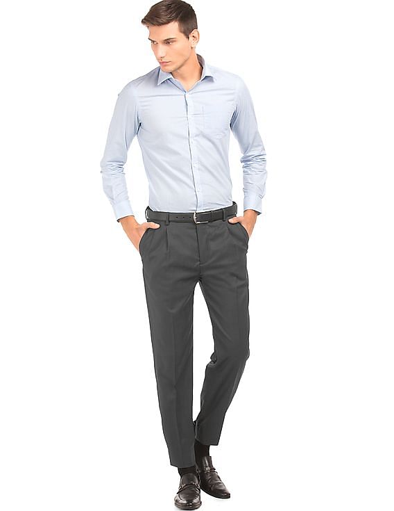 Korean Style Slim Fit Formal Suit Pants For Men Elastic Waist Office Smart  Work Trousers For Classic Summer Wear From Just4urwear, $21.85 | DHgate.Com