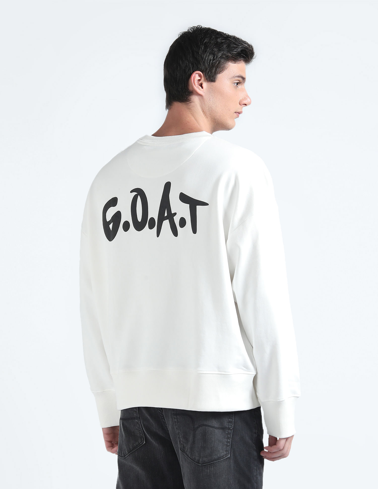 Buy Flying Machine FM X Muhammad Ali Oversized Sweatshirt