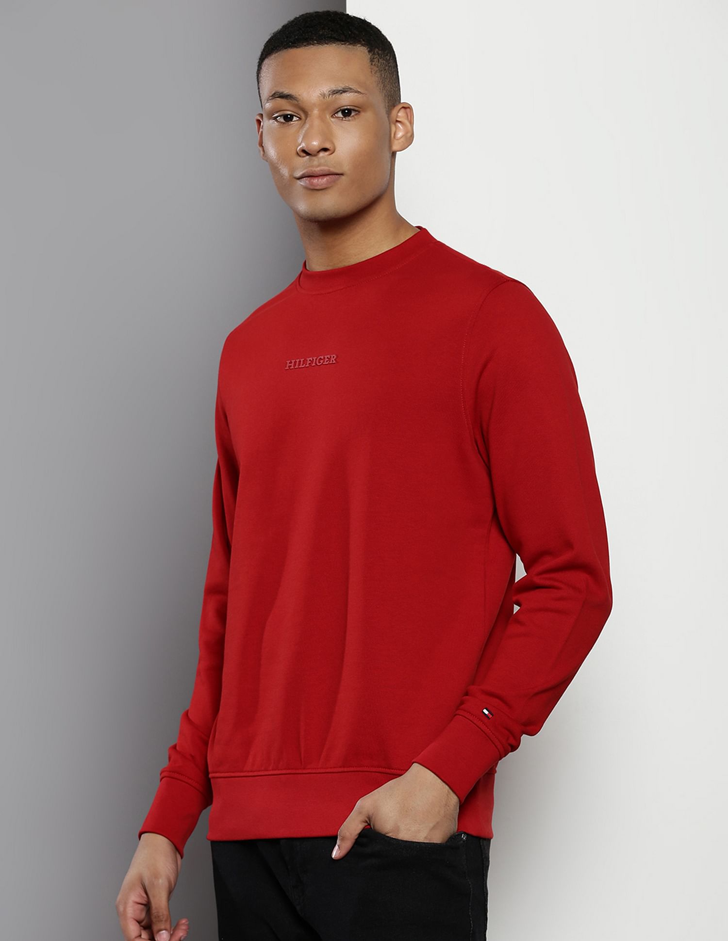 Tommy Hilfiger Crew Neck Monotype Sweater