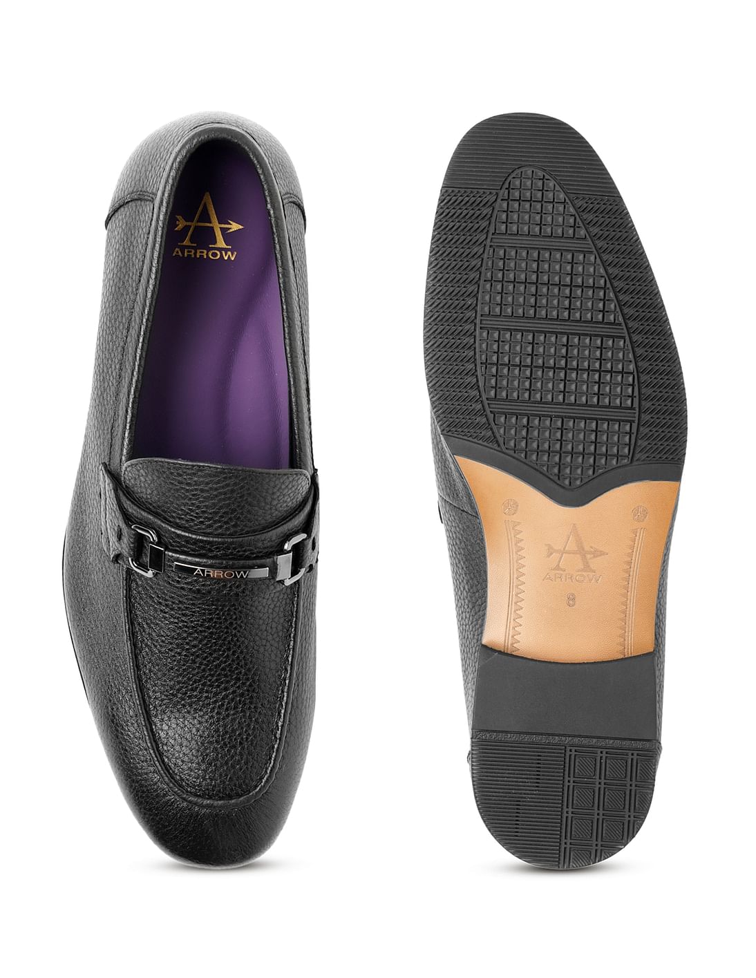 Arrow Men Solid Marco Slip On Shoes