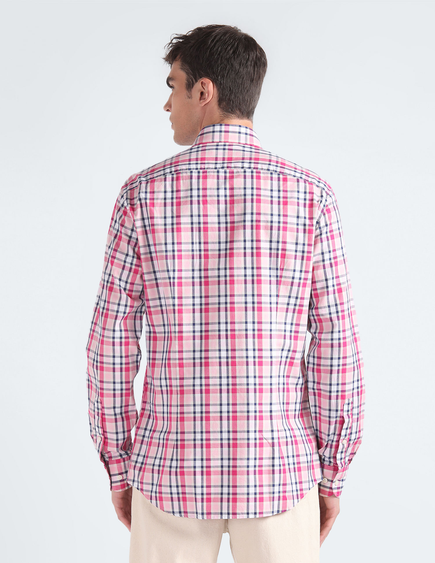 Tommy Hilfiger Multi Tartan Slim Oxford Shirt