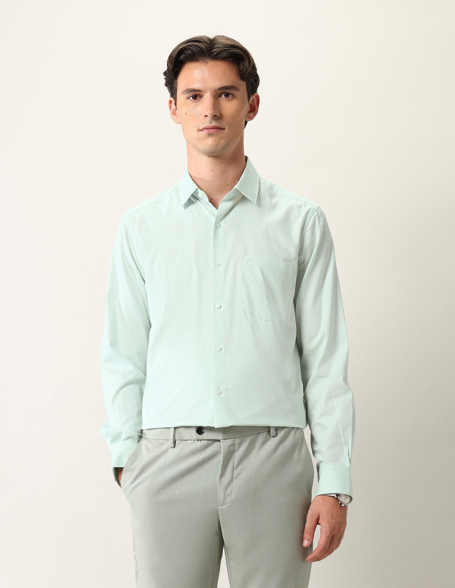 Arrow Liberty Classic Fit Pure Cotton Ceremonial Shirt