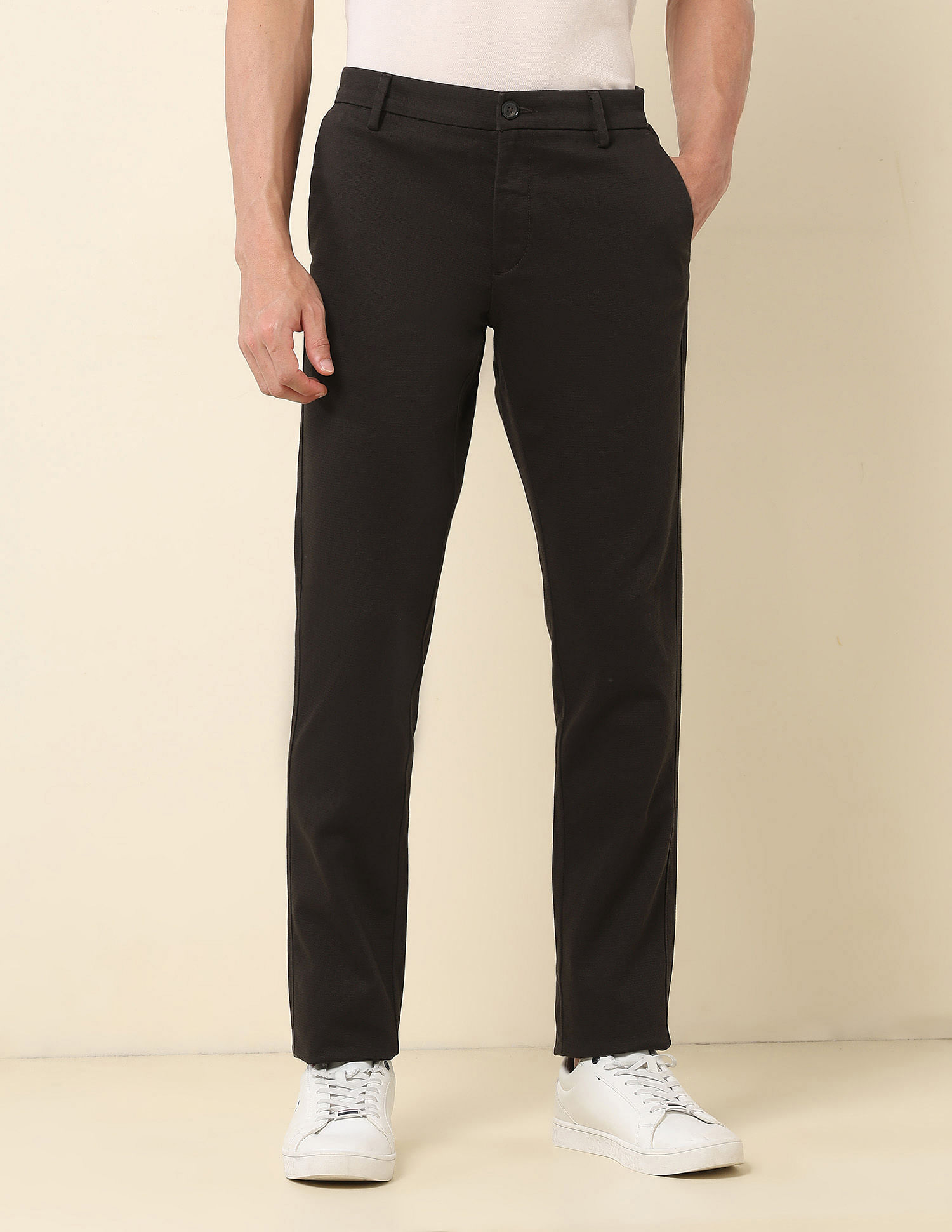 U.S. Polo Assn. Denver Slim Fit Dobby Trousers