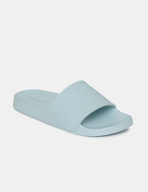 blue guess slides