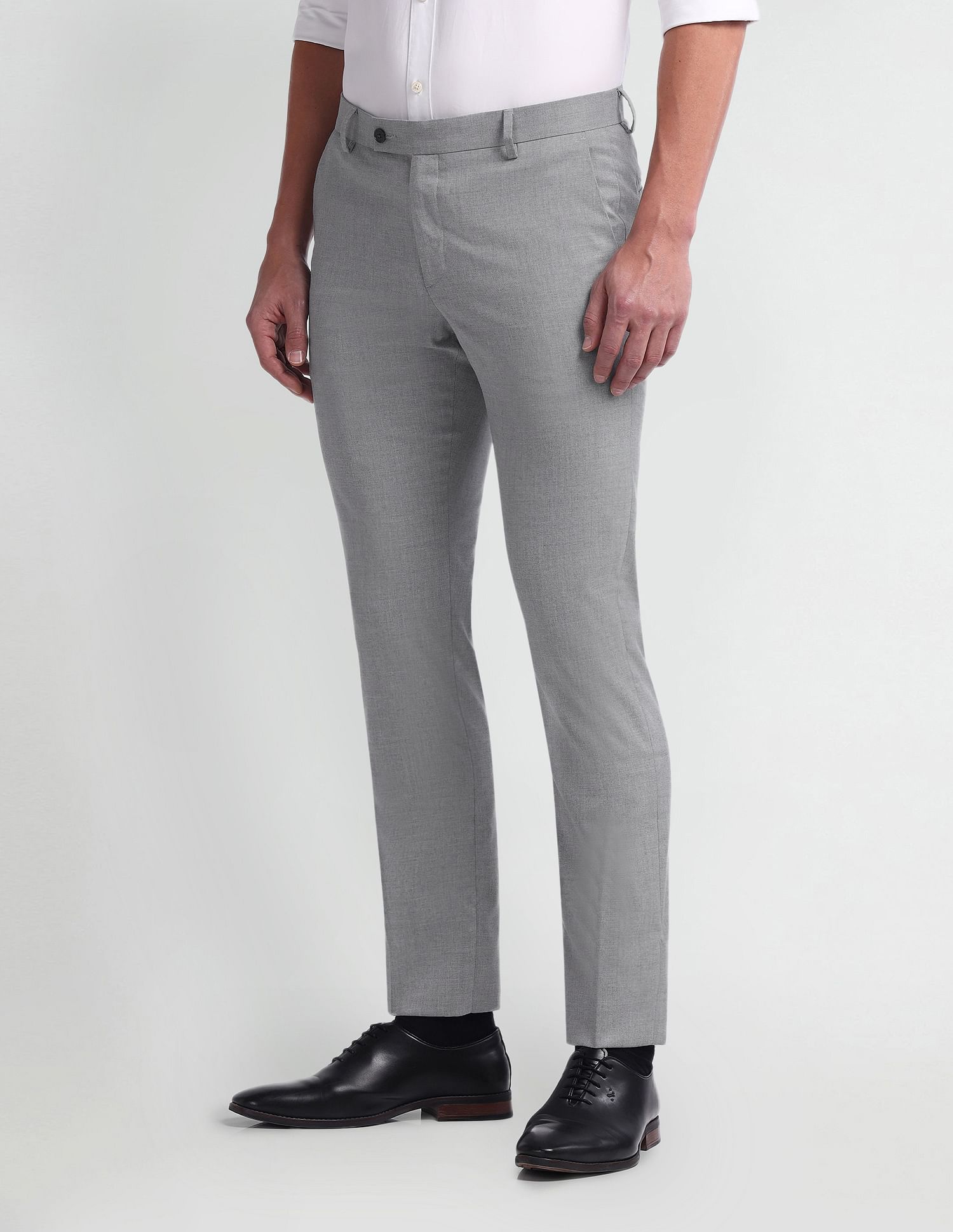 Arrow Mid Rise Tapered fit Trousers