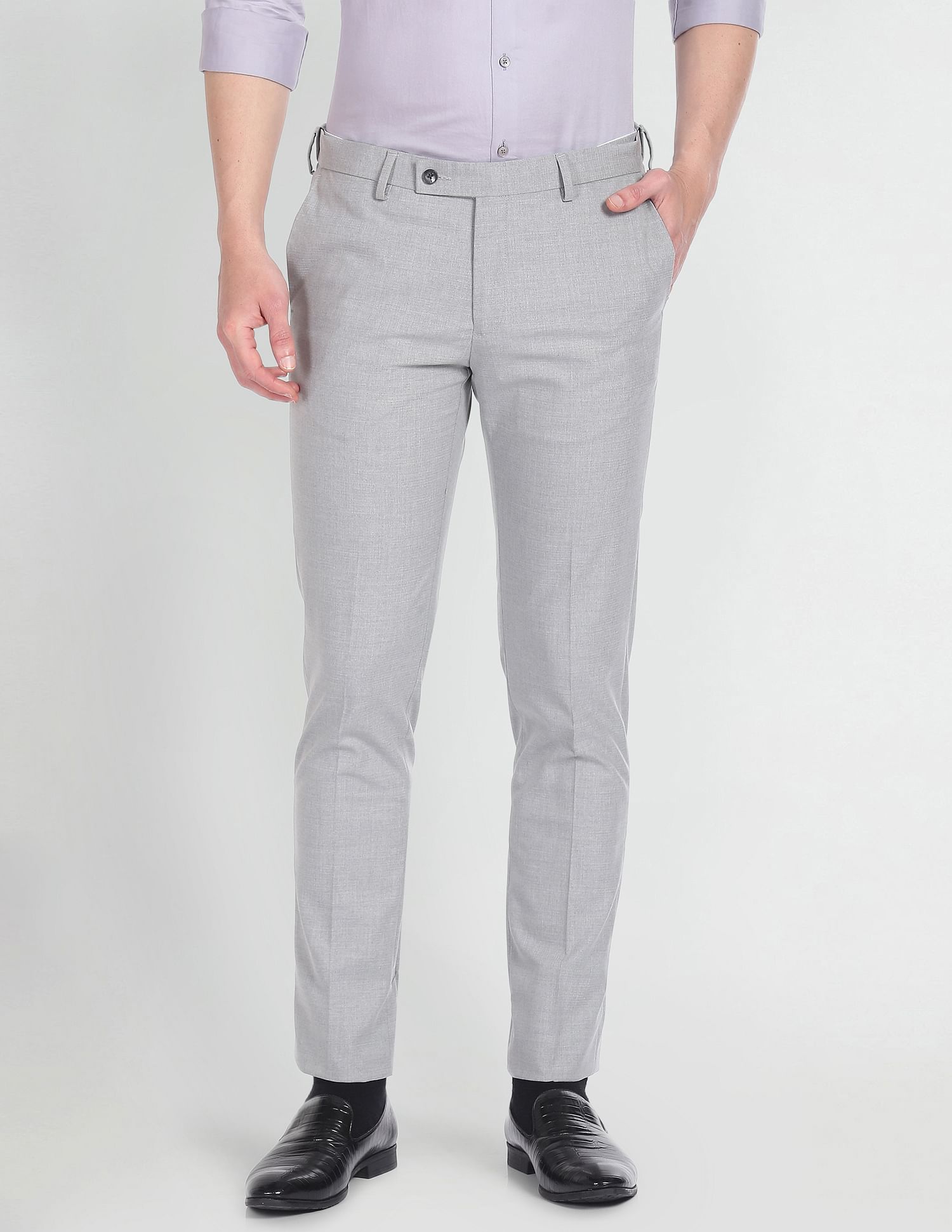 Arrow Hudson Tailored Fit Autoflex Trousers