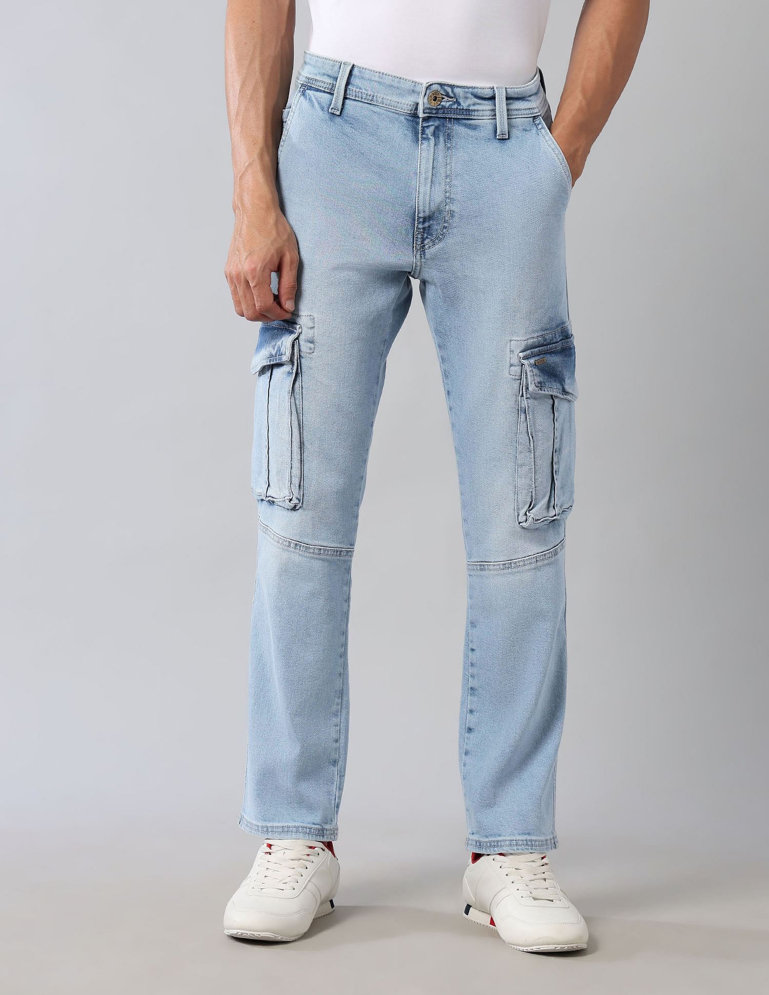 U.S. Polo Assn. Denim Co. Harold Slim Straight Fit Blue Jeans