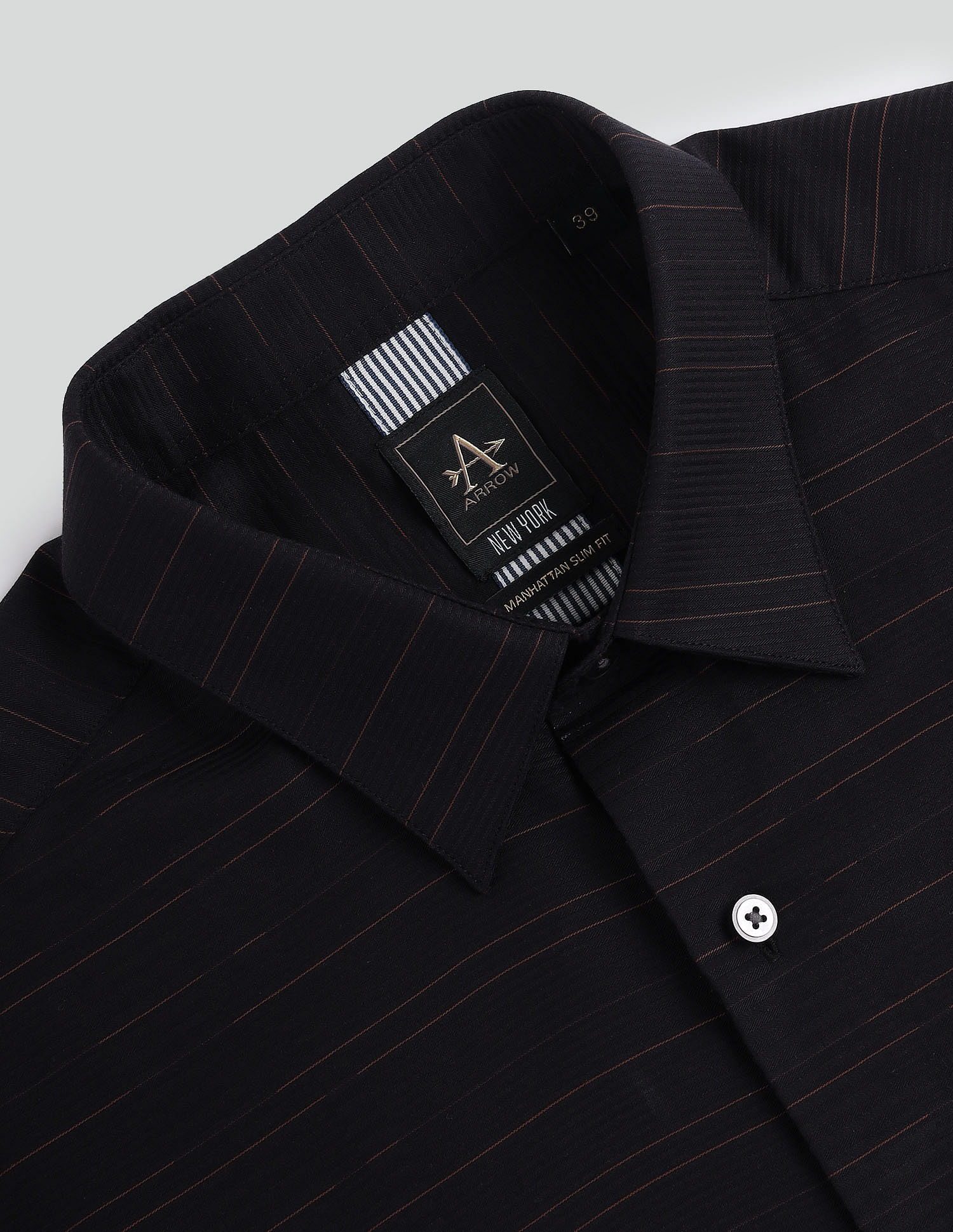 Arrow Newyork Manhattan Slim Pure Cotton Shirt