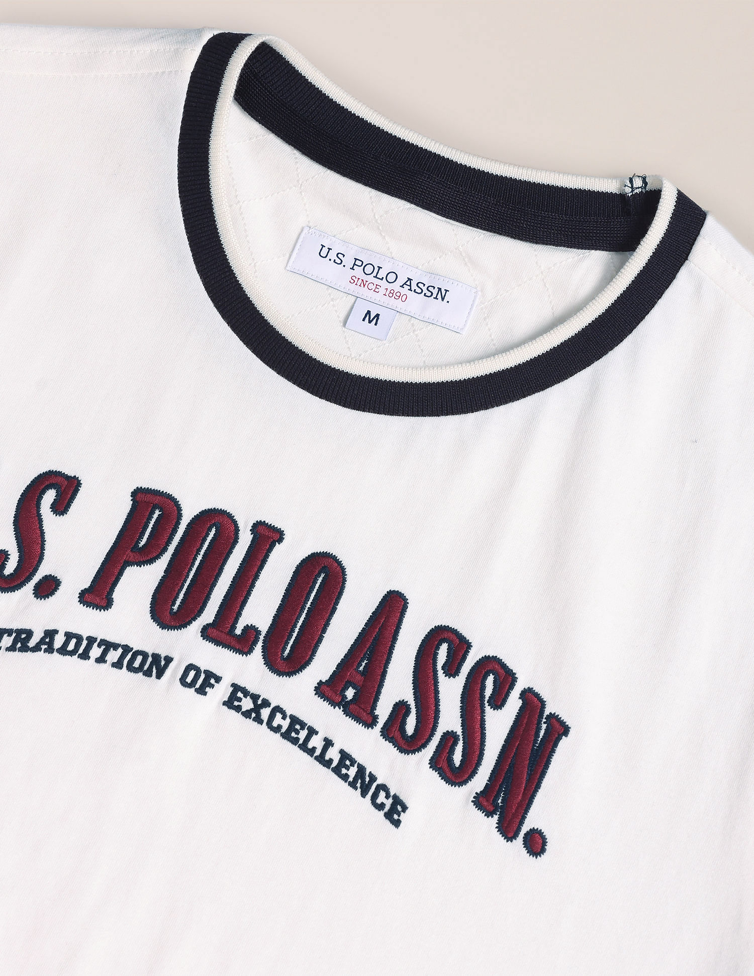 U.S. Polo Assn. Embroidered Varsity Logo T-Shirt