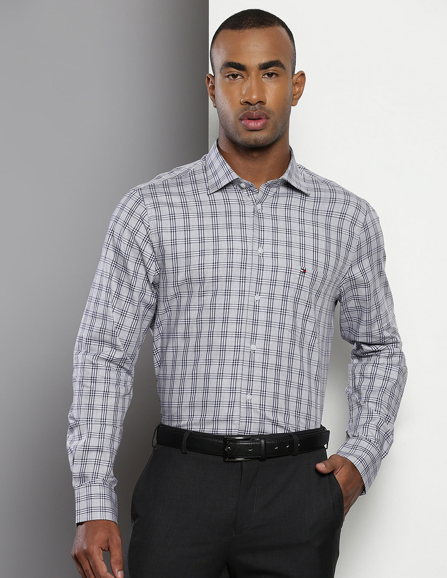 Tommy Hilfiger Tartan Check Formal Shirt