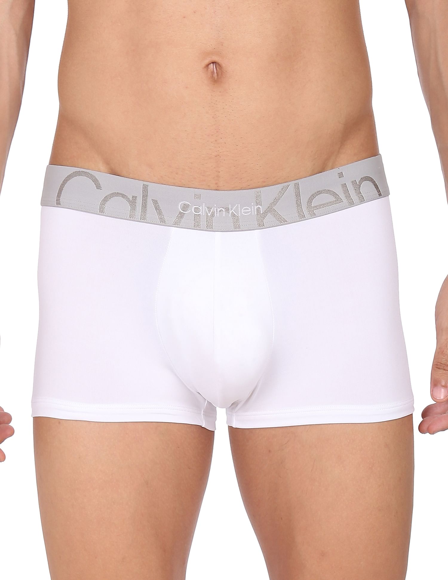 Calvin klein white underwear men best sale