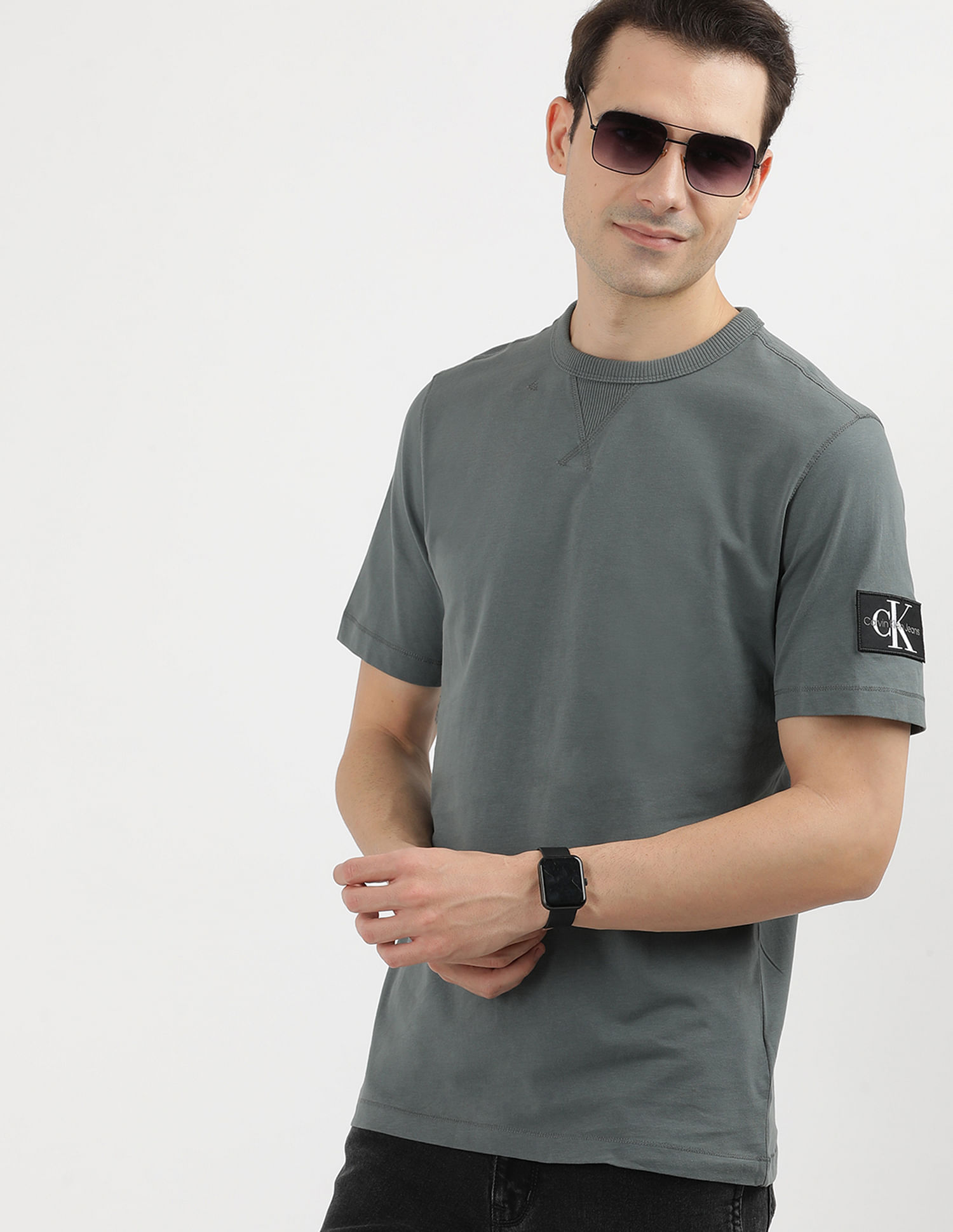 Calvin Klein Sustainable Logo Badge T-Shirt