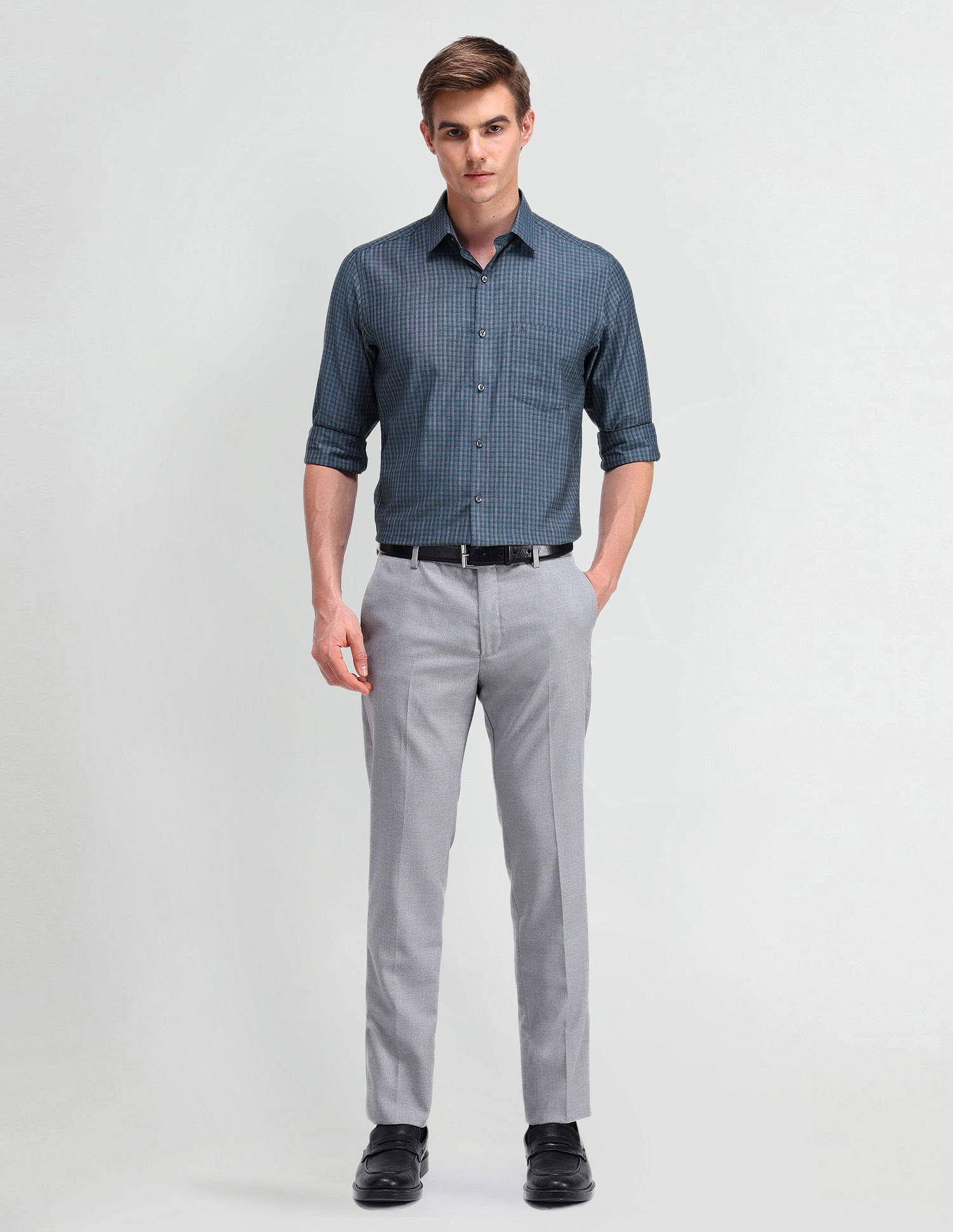 Arrow Liberty Classic Gingham Checked Shirt