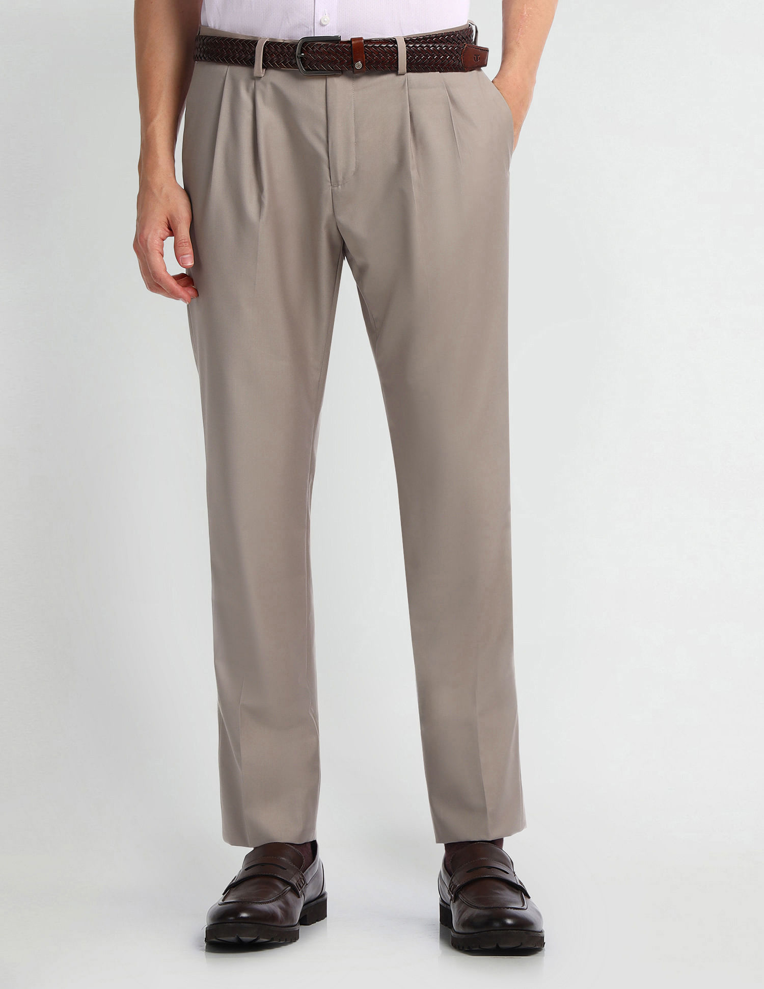 Arrow Smart Flex Slim Trousers
