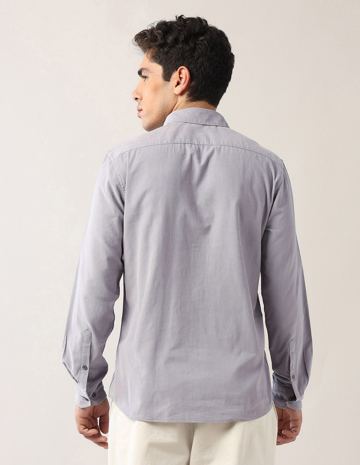 Arrow Sport Pure Cotton Corduroy Shirt