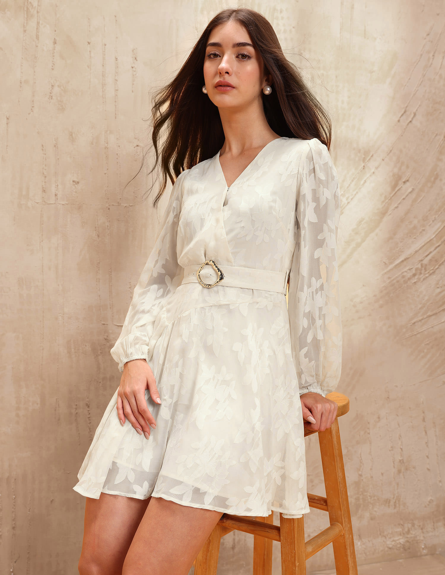 FIT AND FLARE Y-PLACKET POLO DRESS