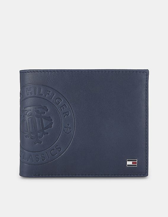 tommy hilfiger wallet navy blue