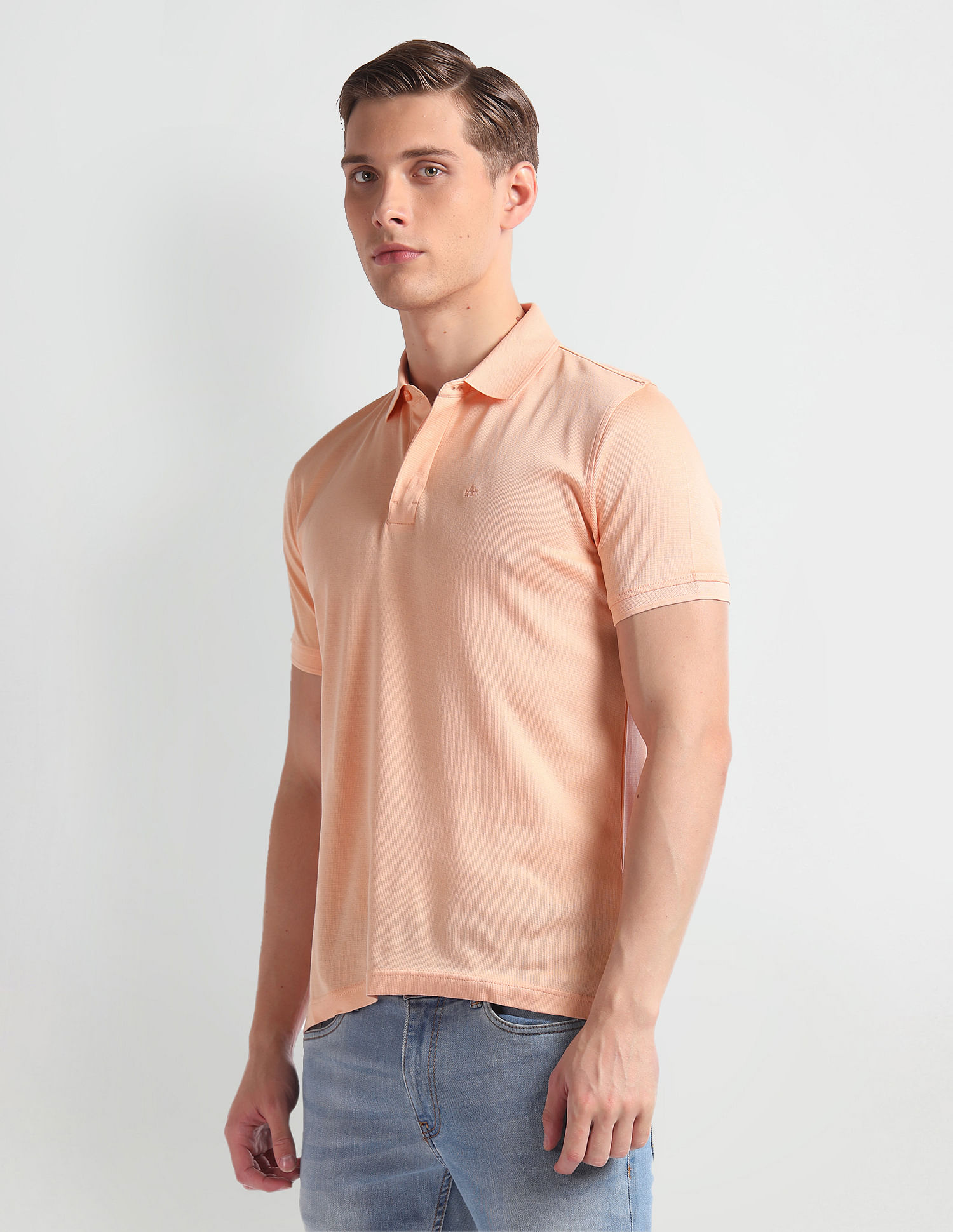 Arrow Regular Fit Solid Polo Shirt