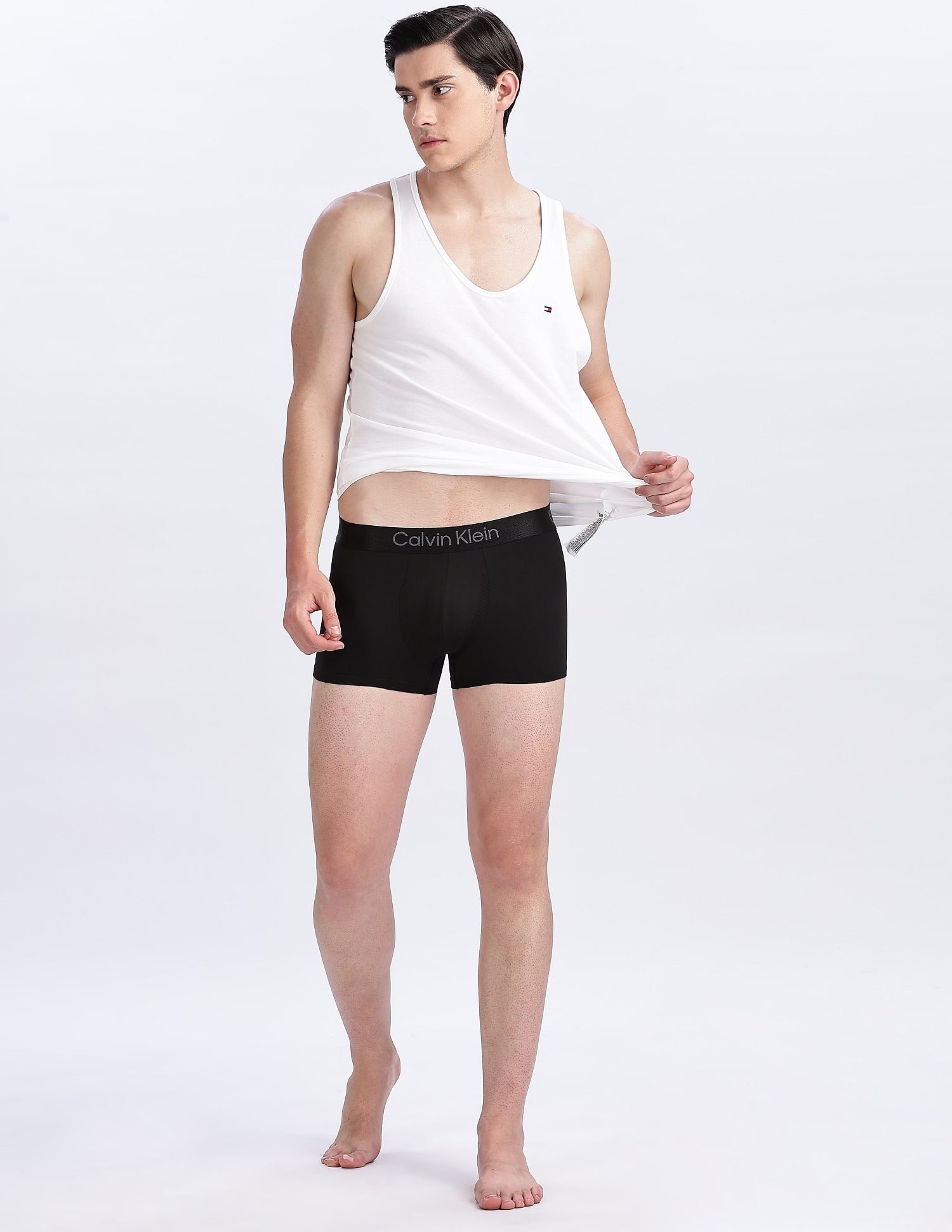 Calvin Klein Underwear Low Rise Solid Black Trunks