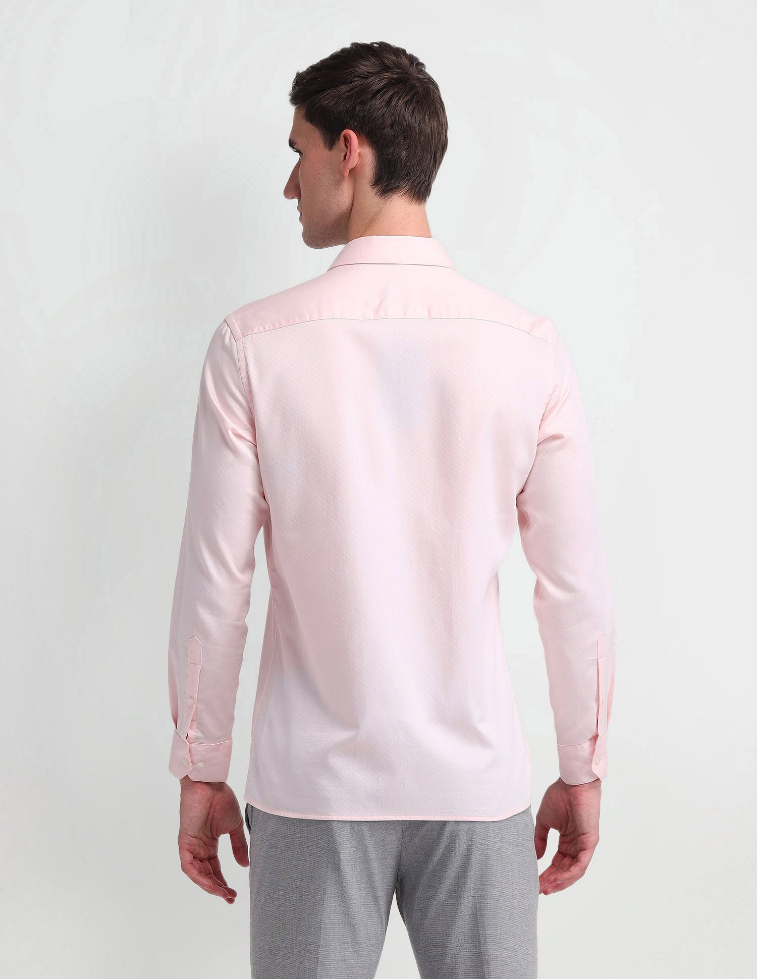 Arrow Liberty Classic Fit Textured Shirt