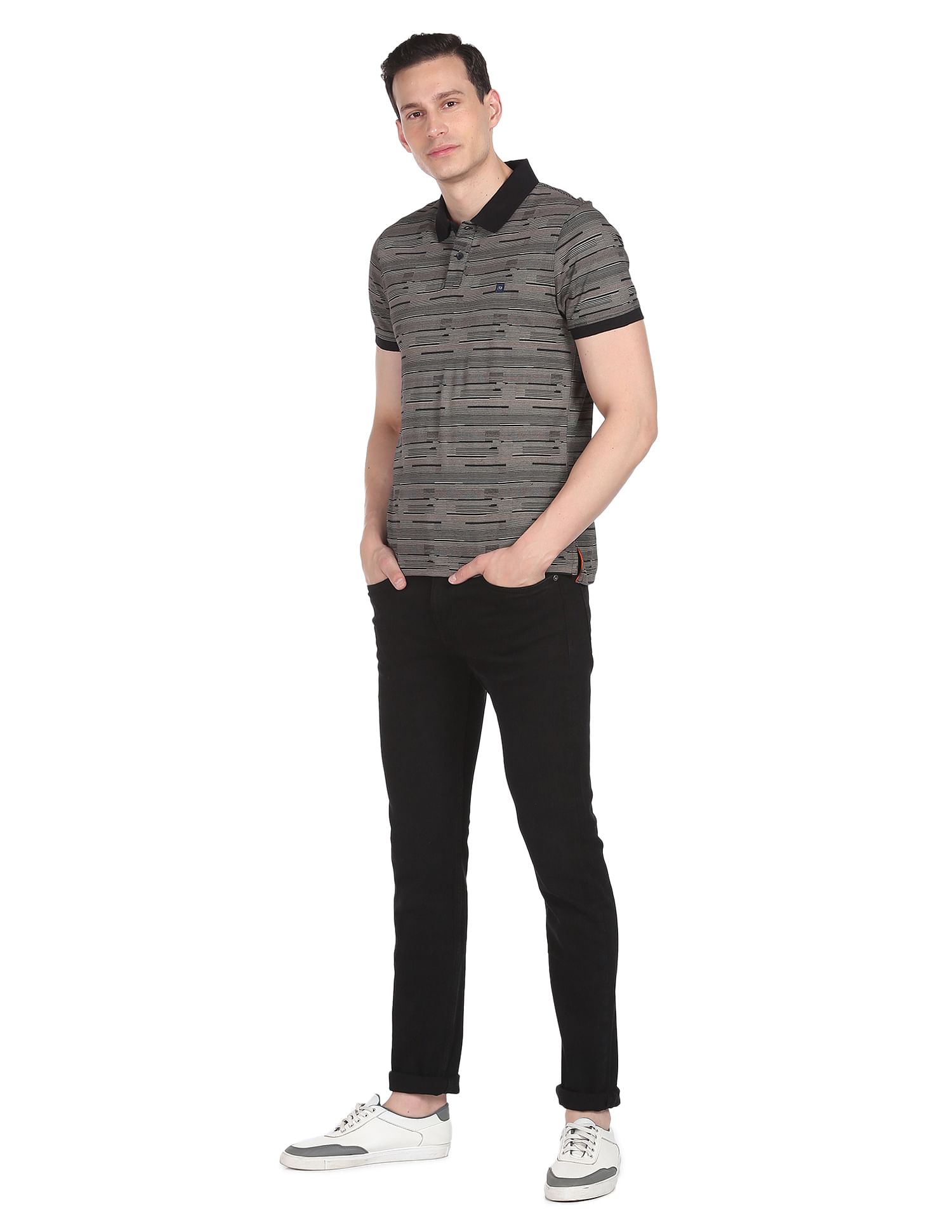 AD by Arvind Mid Rise Slim Fit Jeans