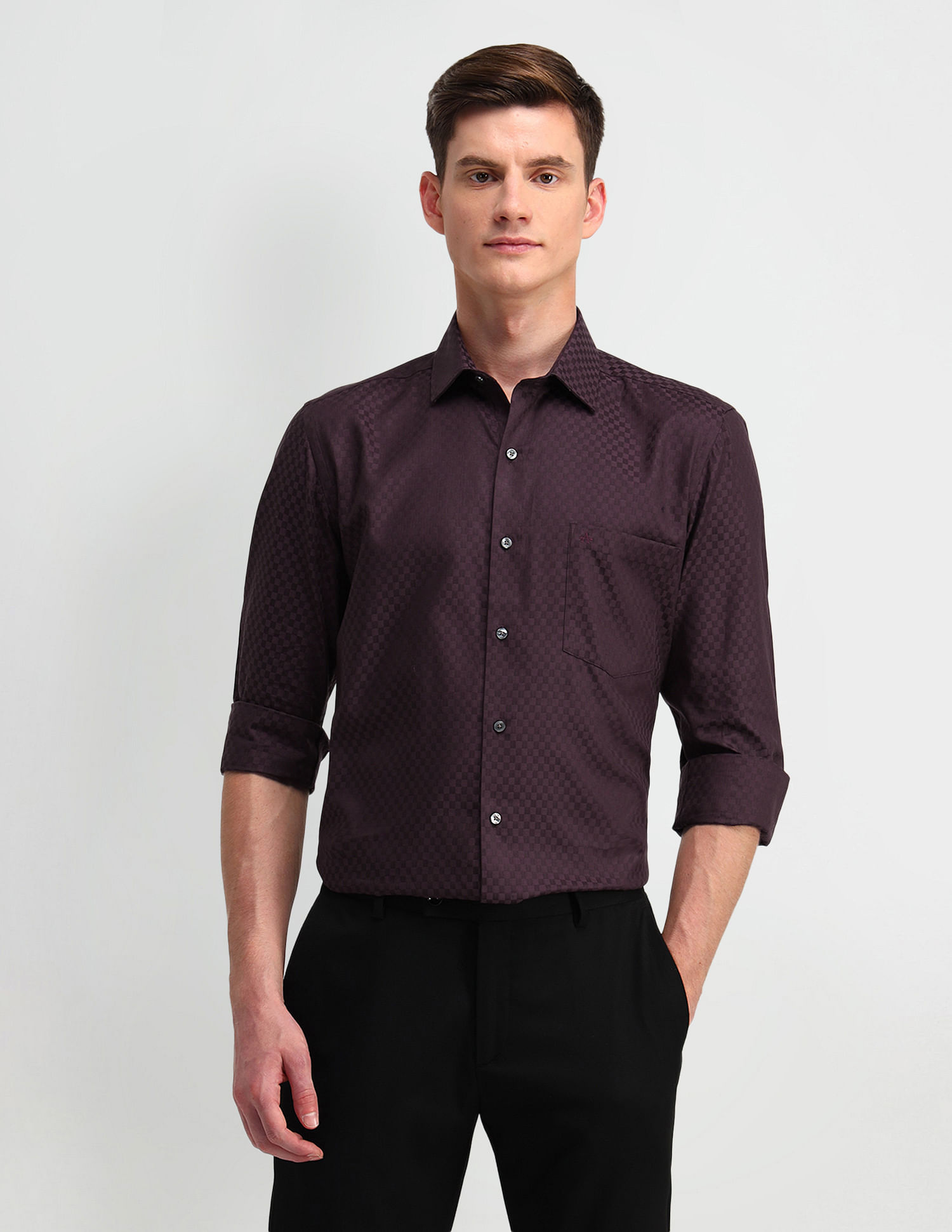 Arrow Liberty Classic Fit Cotton Shirt