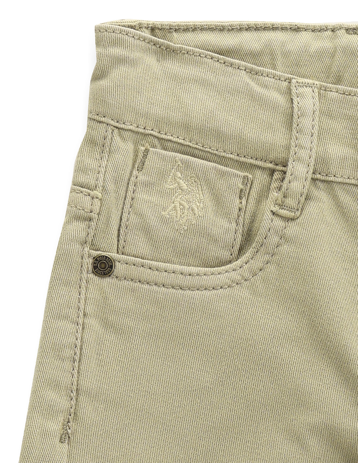 U.S. Polo Assn. Kids Boys Clean Look Slim Fit Jeans