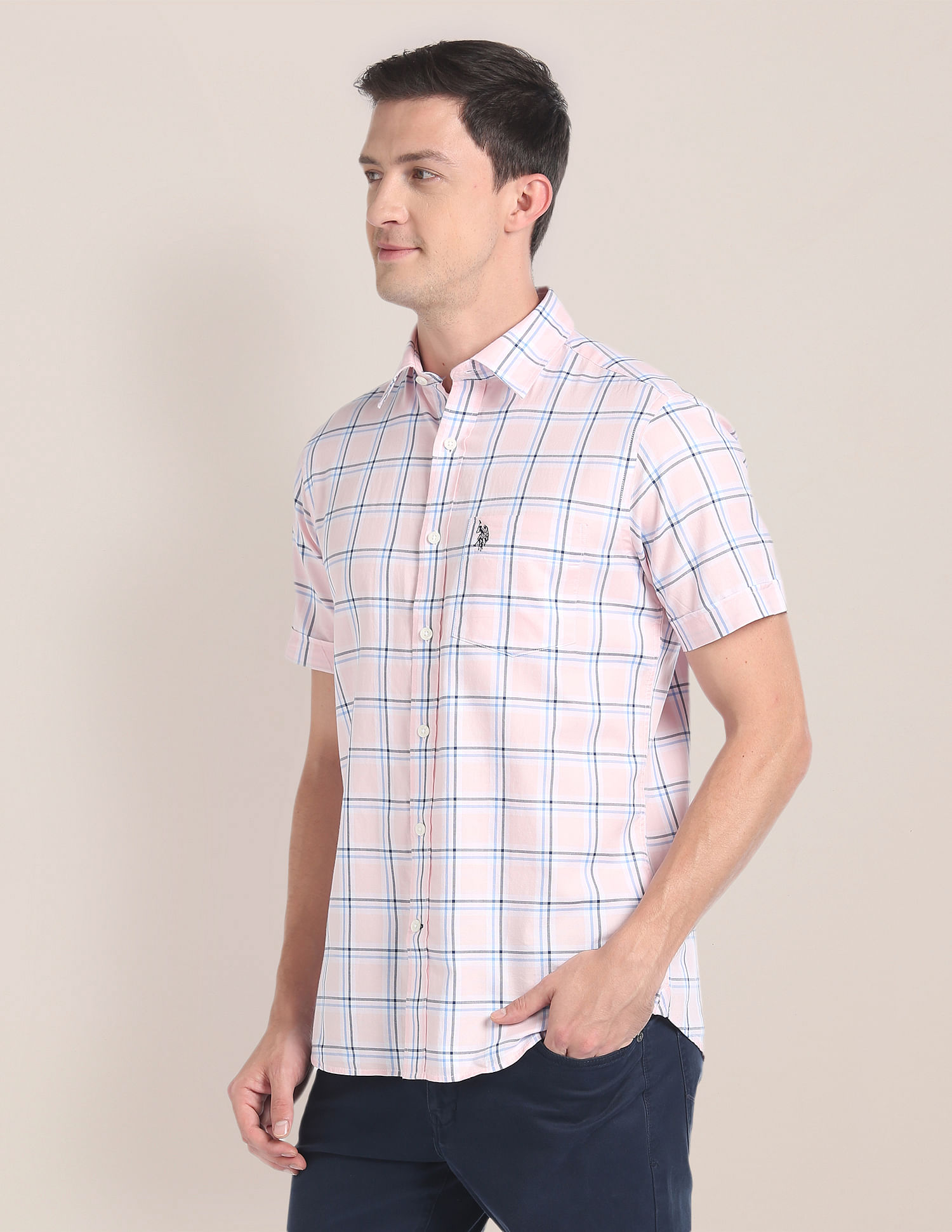 U.S. Polo Assn. Tartan Check Dobby Shirt