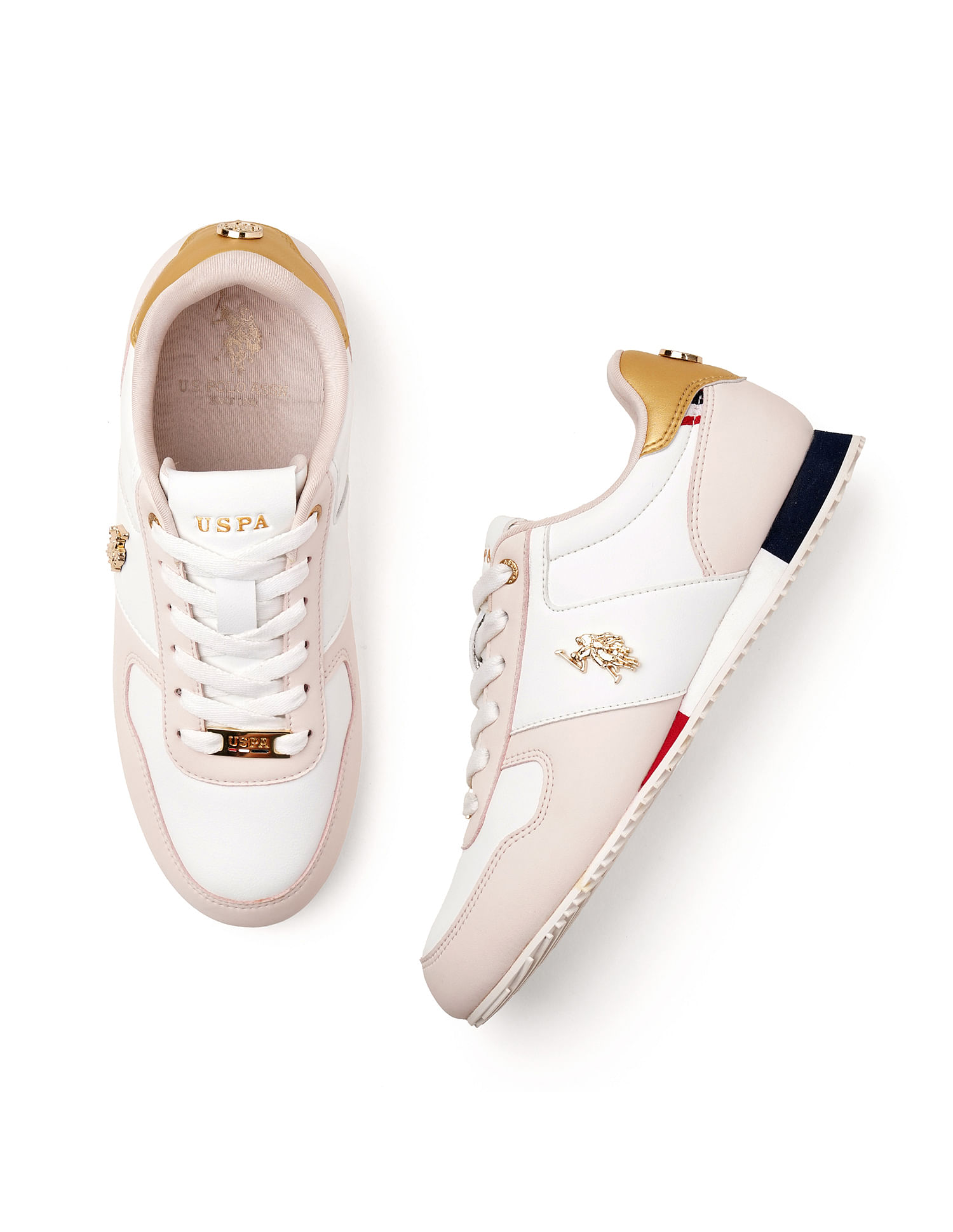 U.S. Polo Assn. Women Women Round Toe Sorrento 2.0 Sneakers