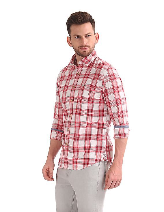 U.S. Polo Assn. Denim Co. Long Sleeve Check Shirt