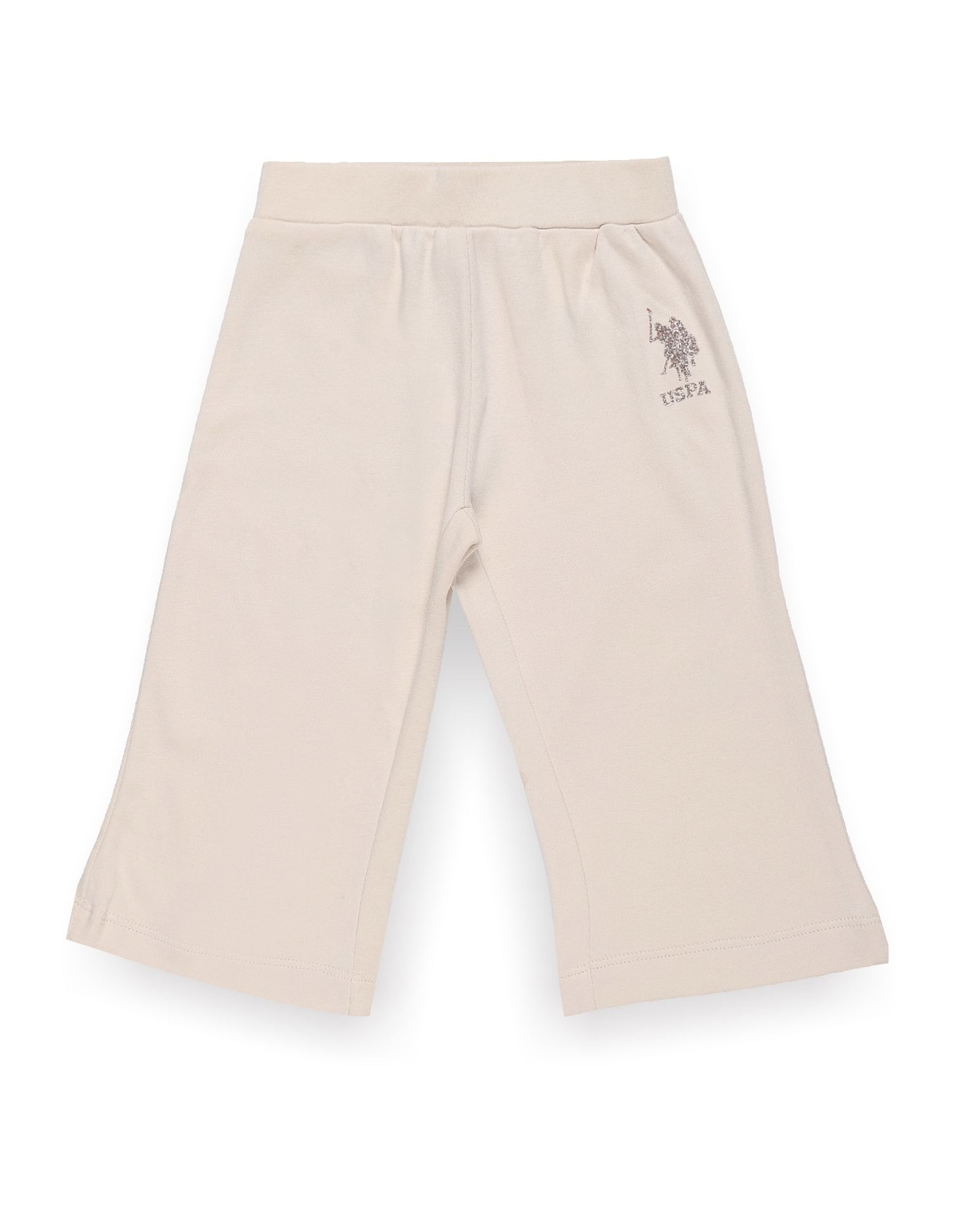 U.S. Polo Assn. Kids Girls Logo Track Pants