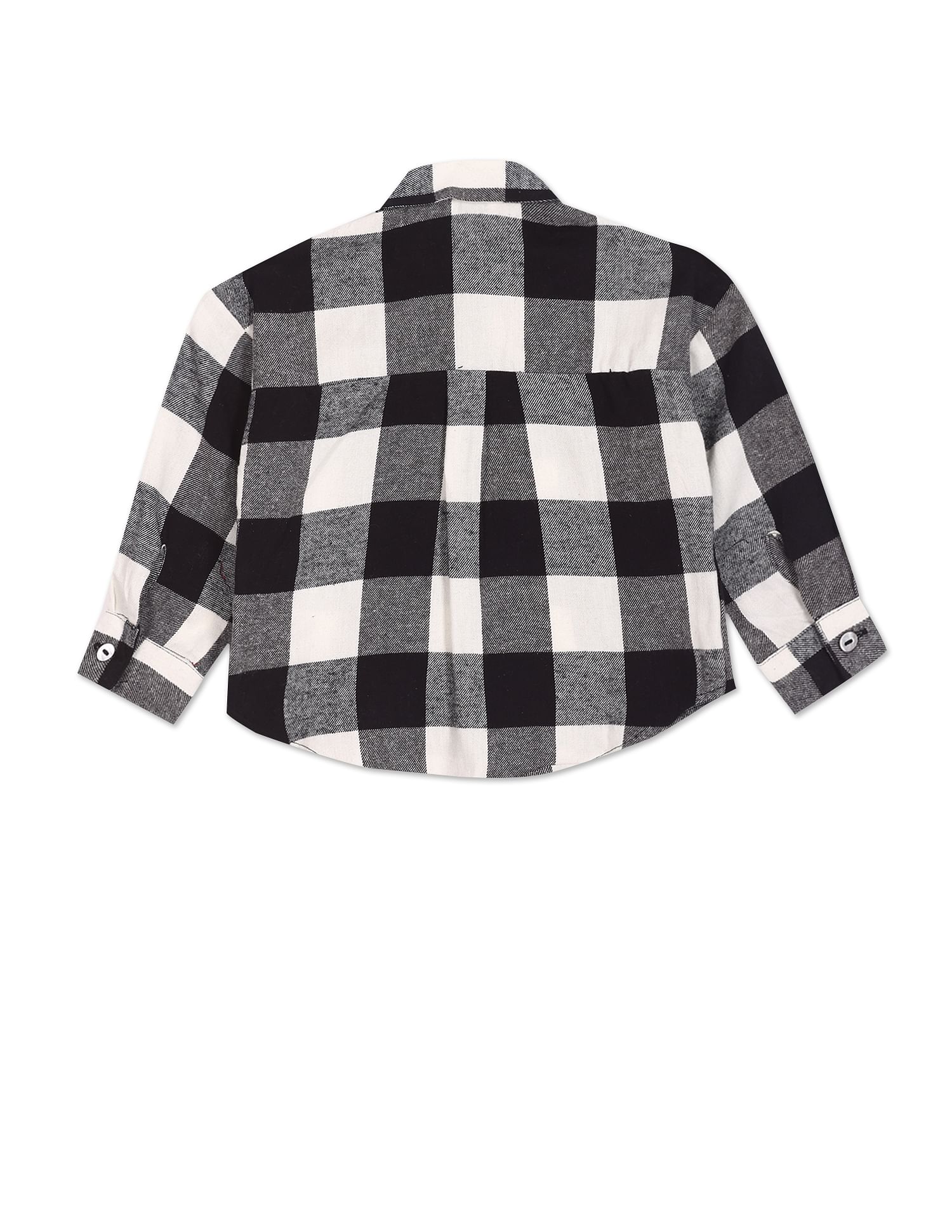 U.S. Polo Assn. Kids Buffalo Check Cotton Shirt