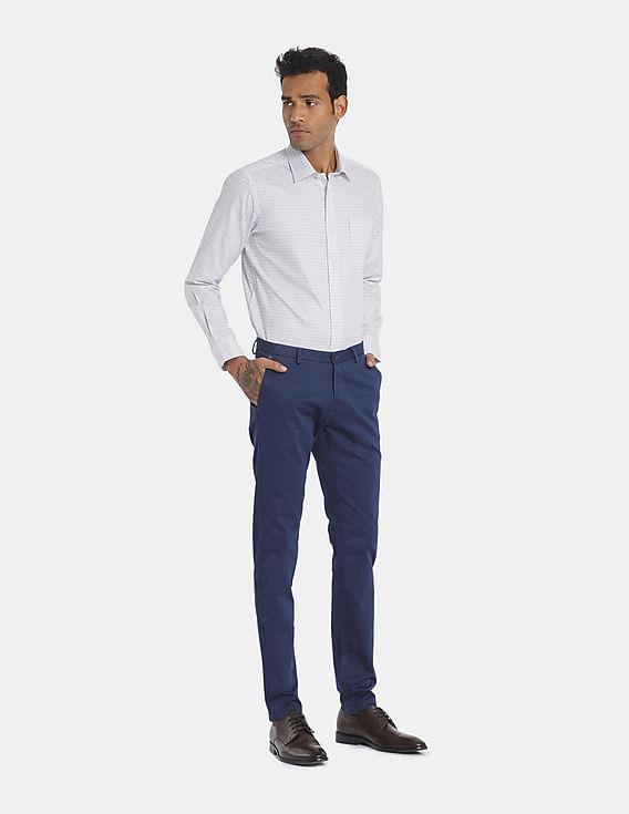 Buy Arrow Regular Fit Check Formal Shirt - NNNOW.com