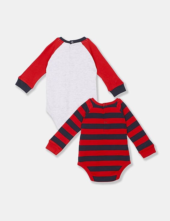 Buy Polo Kids Baby Assorted Long Sleeve Bodysuit Pack