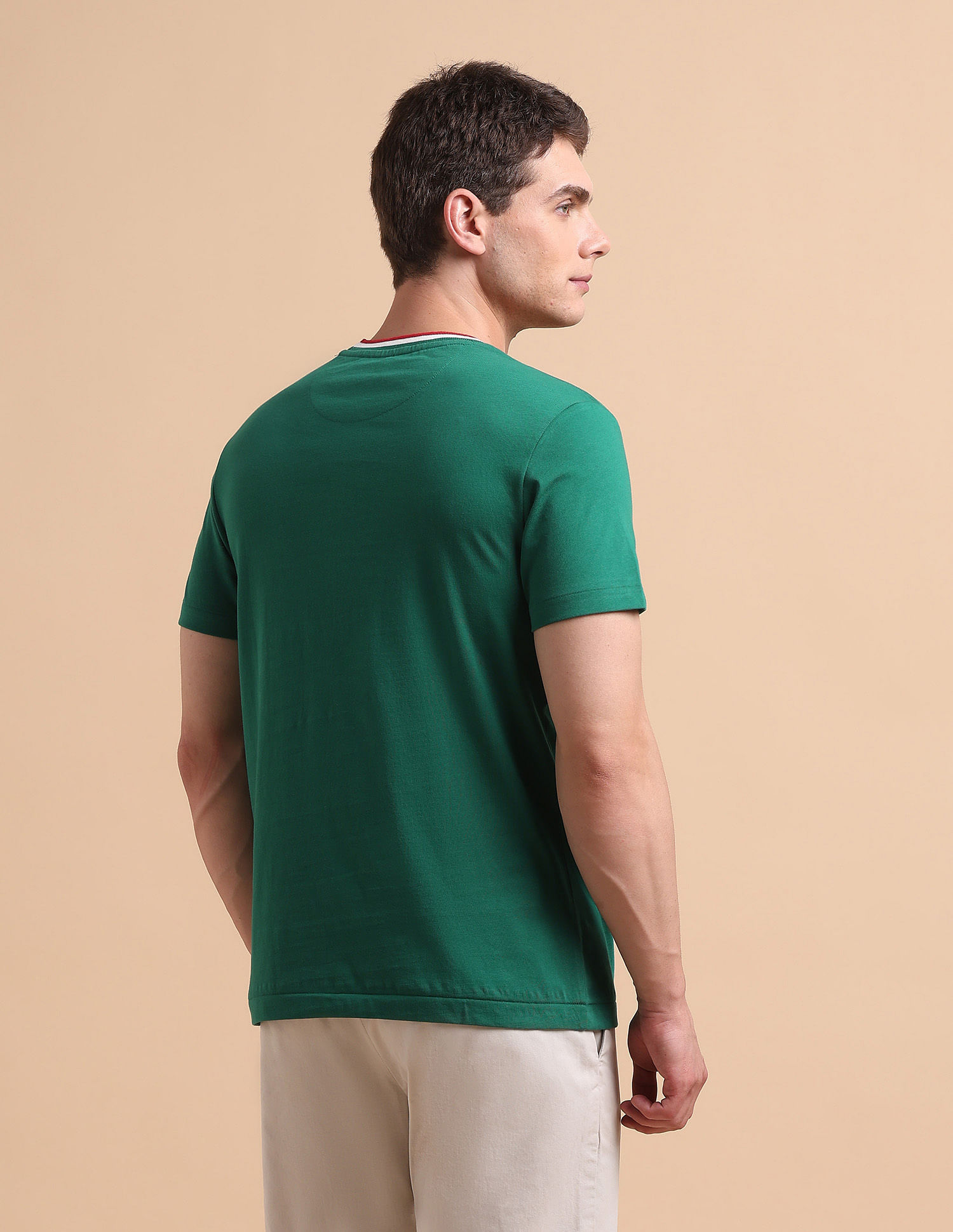 U.S. Polo Assn. Solid Pure Cotton T-Shirt