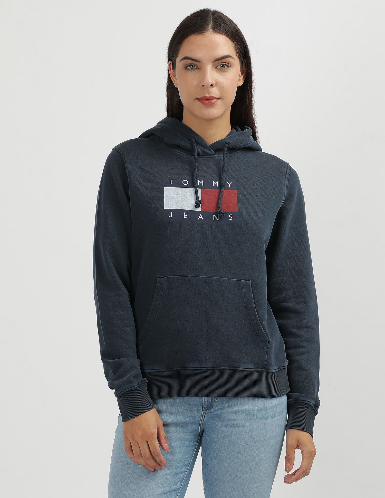 Tommy Hilfiger Sustainable Brand Print Hooded Sweatshirt