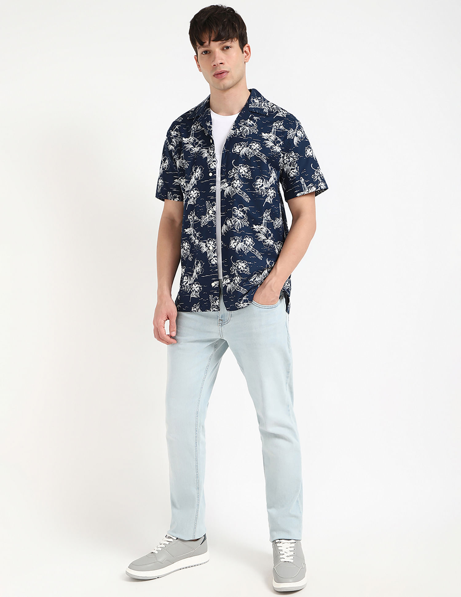 Tommy Hilfiger Printed Regular Fit Shirt