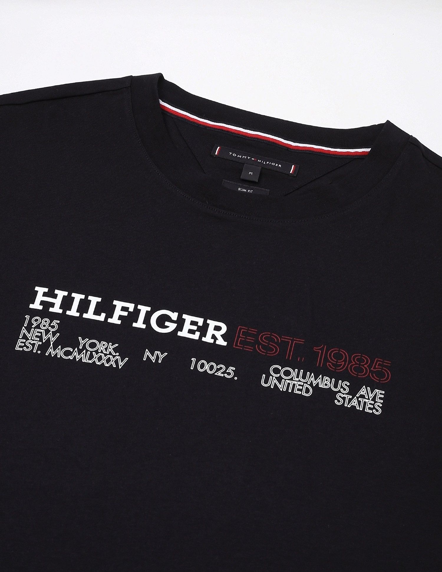 Tommy Hilfiger Logo Regular-Fit Cotton T-Shirt