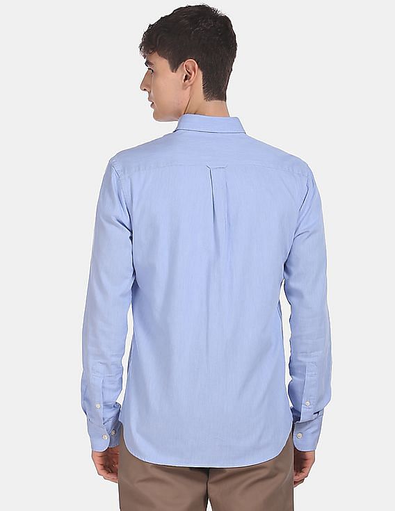 U.S. Polo Assn. Cotton Solid Casual Shirt