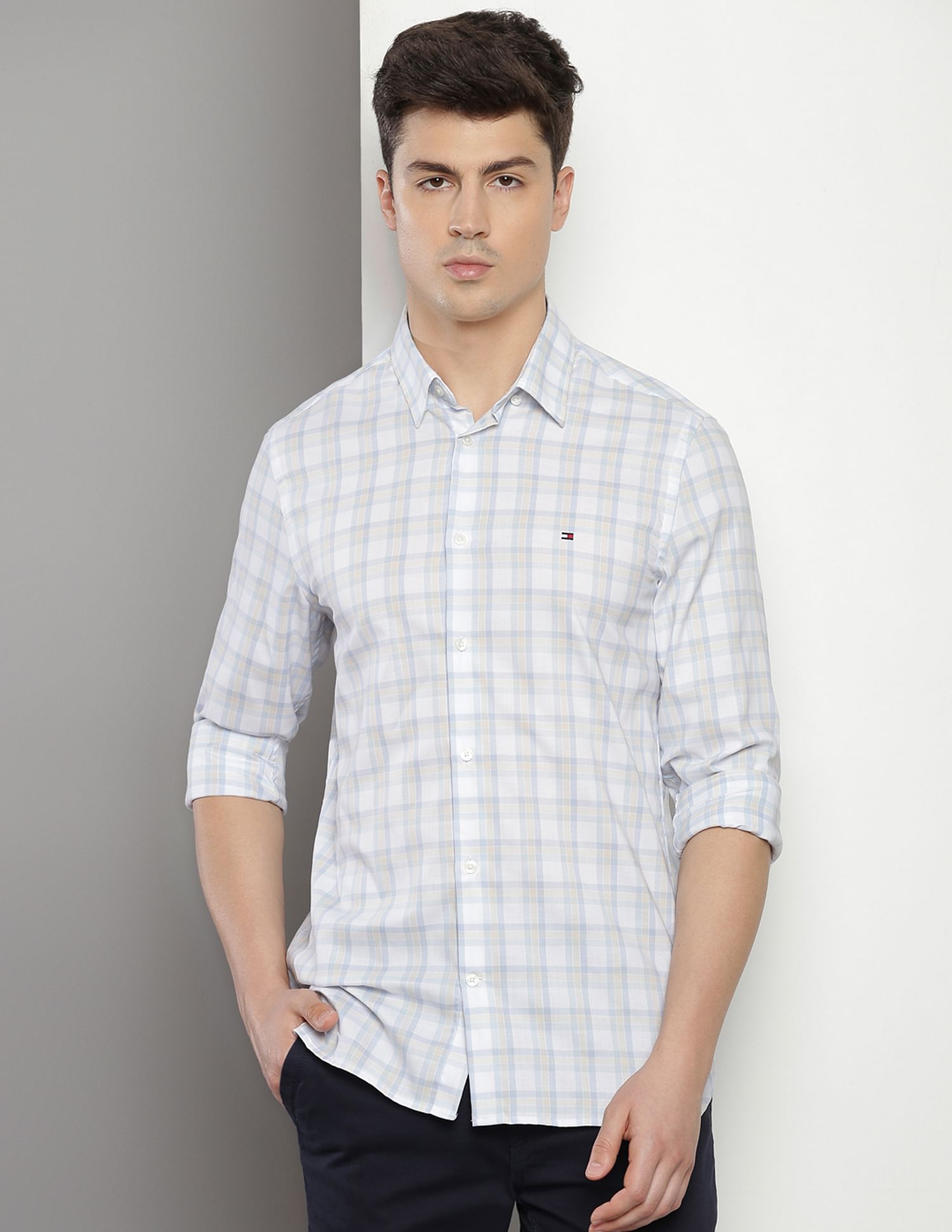 Tommy Hilfiger Twill Tartan Check Shirt
