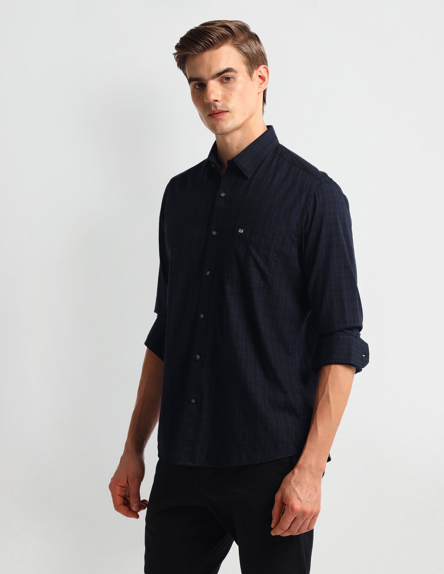 Arrow Sport Tartan Check Cotton Shirt