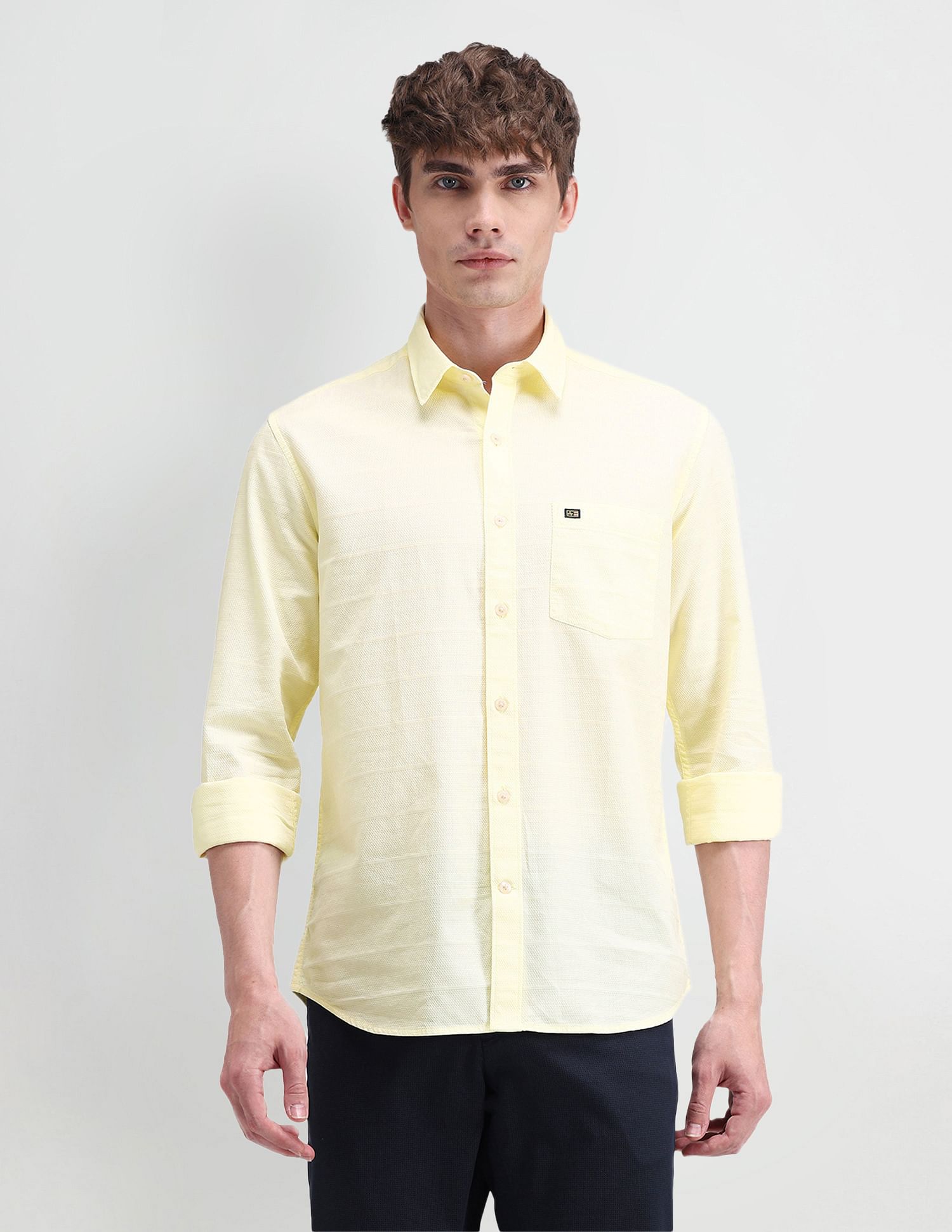 Arrow Sport Brooklyn Fit Textured Shirt