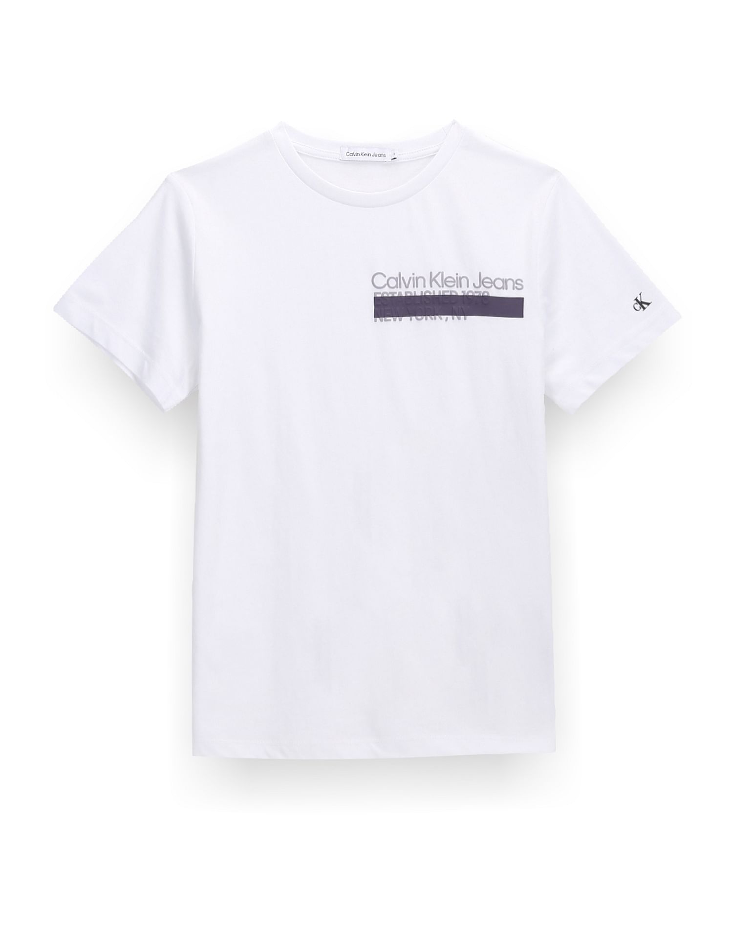 Buy Calvin Klein Boys Hero Mini Logo T Shirt NNNOW