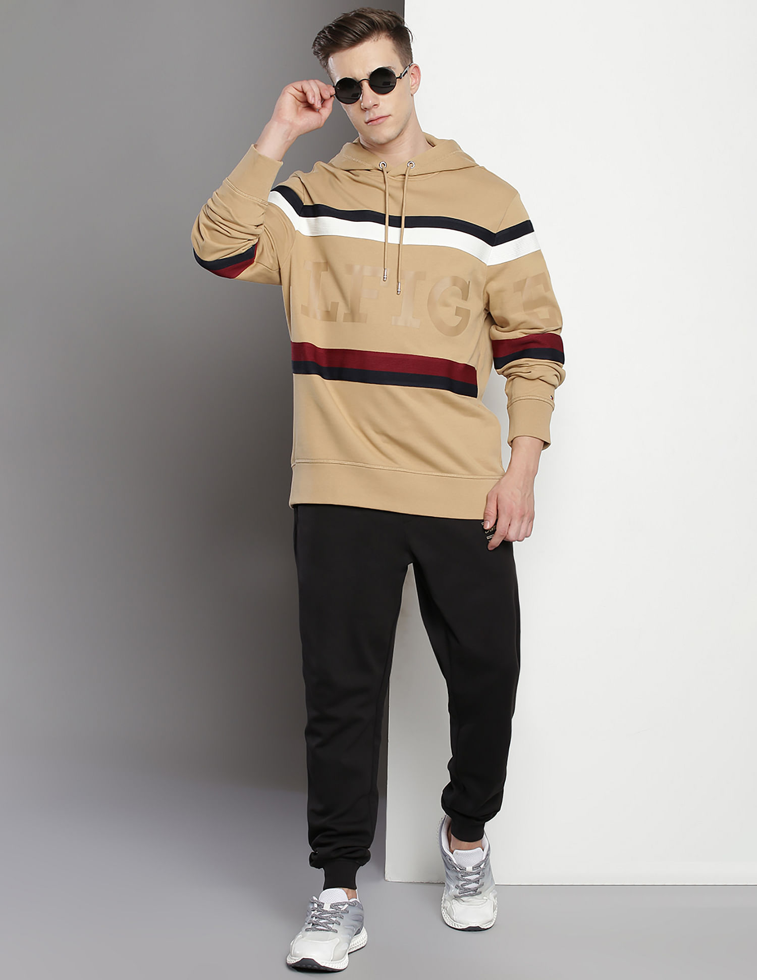 Tommy Hilfiger Sustainable Horizontal Stripe Sweatshirt